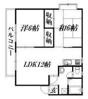静岡県浜松市中央区楊子町(アパート)の賃貸物件の間取り