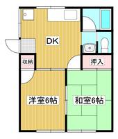 コーポ本城の間取り