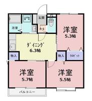物件の間取り画像
