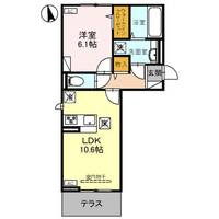 D-ROOM六供町2丁目の間取り