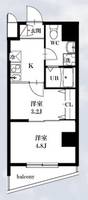 シャッツ高円寺の間取り