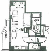 東京都豊島区南池袋1(マンション)の賃貸物件の間取り