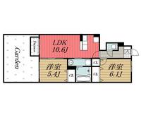 千葉県市原市北国分寺台1(アパート)の賃貸物件の間取り