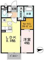 物件の間取り画像