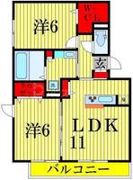 物件の間取り画像