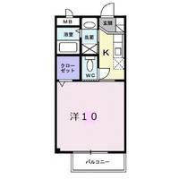 山口県宇部市西宇部北7(アパート)の賃貸物件の間取り