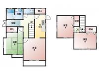 岐阜県瑞浪市寺河戸町(一戸建)の賃貸物件の間取り