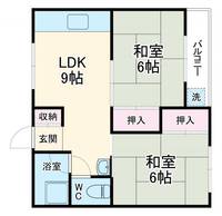 前沢マンションの間取り