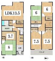物件の間取り画像