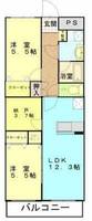 物件の間取り画像