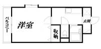静岡県浜松市中央区和地山3(マンション)の賃貸物件の間取り