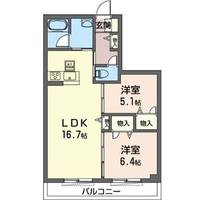 ルシーダの間取り