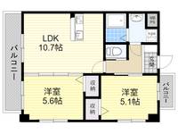 JET BLD GALLERIAの間取り