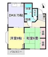 フレクス千秋の間取り