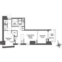 ミリアレジデンス浅草駒形の間取り