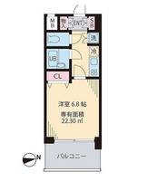 東京都新宿区百人町1(マンション)の賃貸物件の間取り