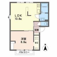 フレグランスふぁみーゆBの間取り