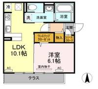 徳島県徳島市中吉野町4(マンション)の賃貸物件の間取り