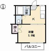 コーポ小林の間取り
