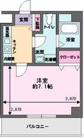 フォレストコート名谷の間取り