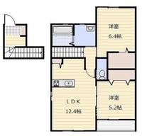 埼玉県三郷市新和4(アパート)の賃貸物件の間取り