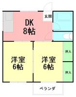 物件の間取り画像