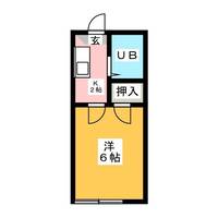 緑コーポの間取り