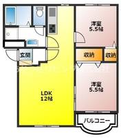 物件の間取り画像