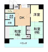 三星児玉ハイツの間取り