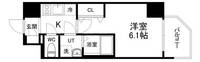 エスリードレジデンス大阪弁天町の間取り