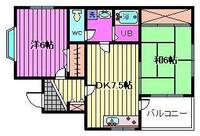 埼玉県さいたま市浦和区本太3(マンション)の賃貸物件の間取り