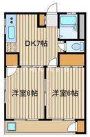東京都中野区上鷺宮2(マンション)の賃貸物件の間取り