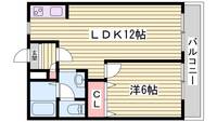 YKハイツ高丸の間取り