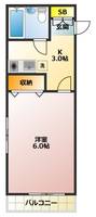 サンラブハイムの間取り