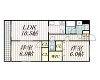 ロイヤルコーポ椿森の間取り