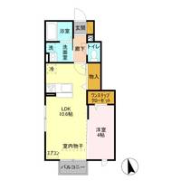 埼玉県さいたま市見沼区東大宮7(アパート)の賃貸物件の間取り