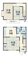 物件の間取り画像