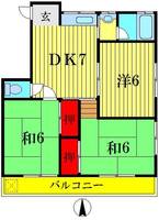 物件の間取り画像