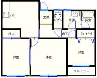 物件の間取り画像