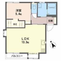 物件の間取り画像