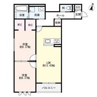 兵庫県伊丹市鴻池5(アパート)の賃貸物件の間取り