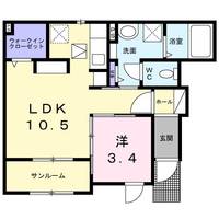 ジャン ノーブル Lの間取り