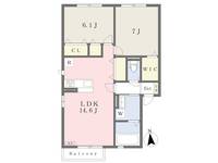 物件の間取り画像