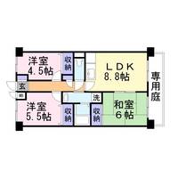 シャルヴィ加古川の間取り