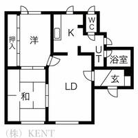 ひまわりハイツの間取り