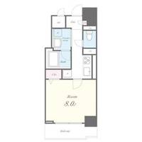 愛知県名古屋市中区新栄2(マンション)の賃貸物件の間取り