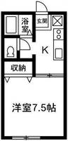 YJ houseの間取り