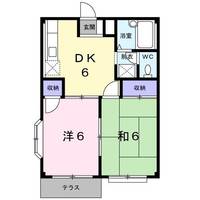 群馬県高崎市下之城町(アパート)の賃貸物件の間取り