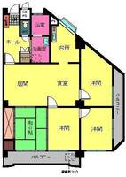 物件の間取り画像