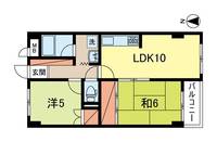 東京都杉並区堀ノ内3(マンション)の賃貸物件の間取り